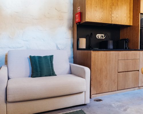 Sala de estar/Kitchenette